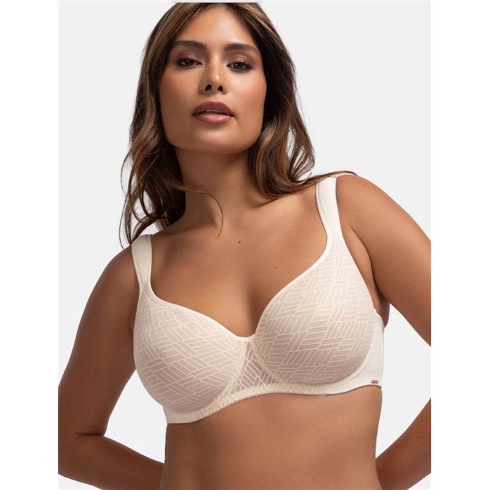 NWOT Dorina 34G Leila Spacer Full Cup Bra Ivory Cream 127627